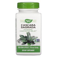 Натуральная добавка Nature's Way Cascara Sagrada 270 mg, 180 капсул