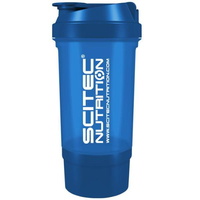 Шейкер Scitec 2-х компонентный, 500 мл - синий