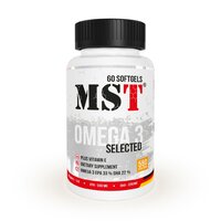 Жирні кислоти MST Omega 3 Selected 65%, 60 капсул