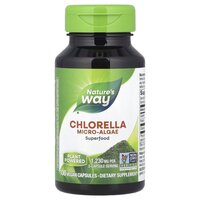 Натуральная добавка Nature's Way Chlorella Micro-Algae, 100 вегакапсул