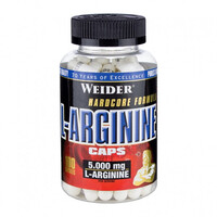 Аминокислота Weider L-Arginine, 100 капсул