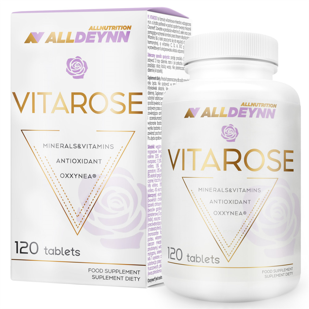 Вітаміни та мінерали AllNutrition AllDeynn Vitarose, 120 таблеток