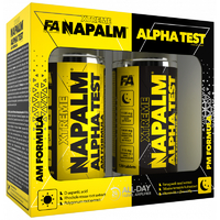 Стимулятор тестостерона Fitness Authority Napalm Alpha Test, 2*120 таблеток