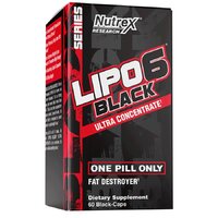 Жиросжигатель Nutrex Research Lipo-6 Black, 60 капсул