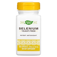 Витамины и минералы Nature's Way Selenium 200 mcg, 100 капсул