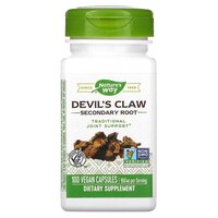 Натуральная добавка Nature's Way Devil's Claw, 100 вегакапсул