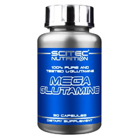 Аминокислота Scitec Mega Glutamine, 90 капсул