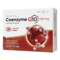 Витамины и минералы Activlab Pharma Coenzyme Q10 100 mg, 30 капсул