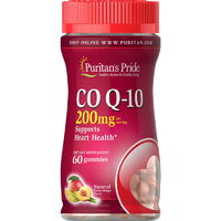 Натуральная добавка Puritan's Pride CO Q10 200 mg, 60 желеек