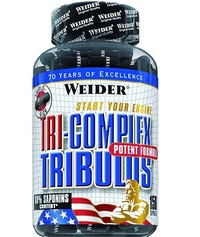 Стимулятор тестостерону Weider Tri-Complex Tribulus, 150 капсул