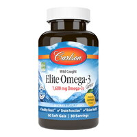 Жирні кислоти Carlson Labs Elite Omega-3 Gems, 60 капсул