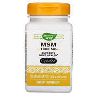 Препарат для суставов и связок Nature's Way MSM 1000 mg, 120 таблеток