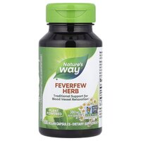 Натуральная добавка Nature's Way Feverfew Herb, 100 капсул