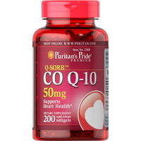 Натуральна добавка Puritan's Pride CO Q10 50 mg, 200 капсул