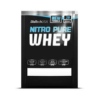 Протеин BioTech Nitro Pure Whey, 28 грамм