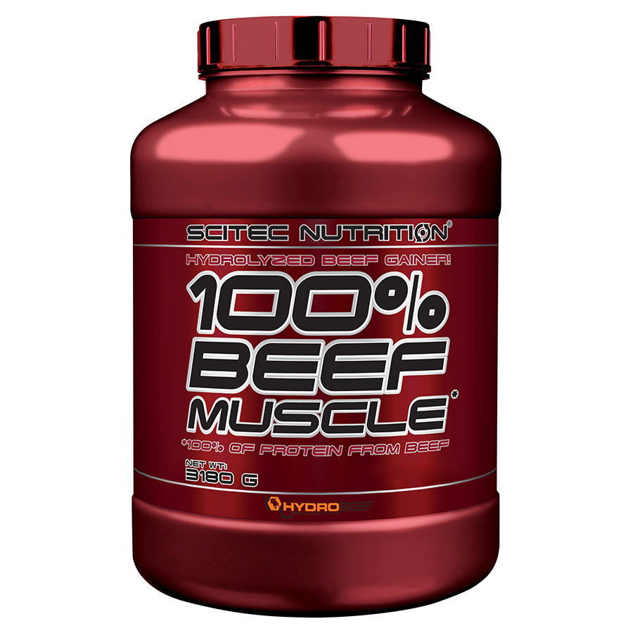 Гейнер Scitec 100% Beef Muscle, 3.18 кг