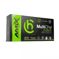Витамины и минералы Amix Nutrition ChelaZone MultiChel Ca+Mg+Zn, 90 капсул