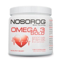 Жирні кислоти Nosorog Omega 3 Gold, 180 капсул