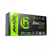 Витамины и минералы Amix Nutrition ChelaZone ZincChel, 90 капсул