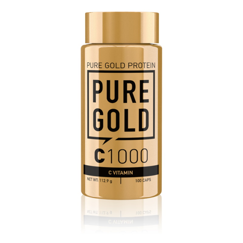 Вітаміни та мінерали Pure Gold Protein C-1000, 100 капсул