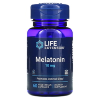 Натуральная добавка Life Extension Melatonin 10 mg, 60 вегакапсул