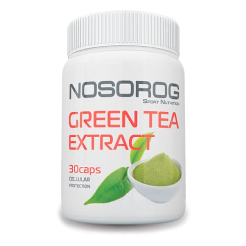 Натуральна добавка Nosorog Green Tea Extract, 30 капсул