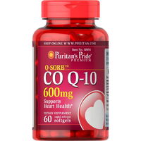 Натуральная добавка Puritan's Pride CO Q10 600 mg, 60 капсул