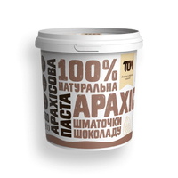 Заменитель питания TOM Арахисовая паста с кусочками черного шоколада, 500 грамм