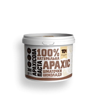 Заменитель питания TOM Арахисовая паста с кусочками черного шоколада, 300 грамм