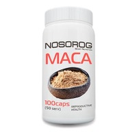 Натуральная добавка Nosorog Maca, 100 капсул
