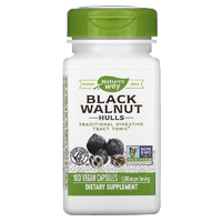 Натуральная добавка Nature's Way Black Walnut Hulls, 100 вегакапсул