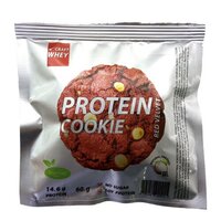 Батончик Craft Whey Protein Cookie, 60 грамм, Red Velvet