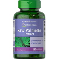 Натуральная добавка Puritan's Pride Saw Palmetto Extract, 180 капсул