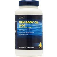Жирні кислоти GNC Fish Body Oils 1000, 180 капсул