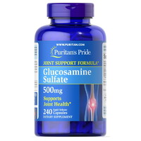 Препарат для суставов и связок Puritan's Pride Glucosamine Sulfate 500 mg, 240 капсул