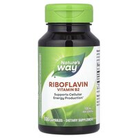 Витамины и минералы Nature's Way Riboflavin,100 капсул