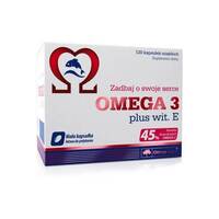 Жирные кислоты Olimp Omega 3 45% + vit E, 120 капсул