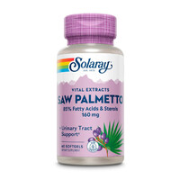 Натуральная добавка Solaray Saw Palmetto 160 mg, 60 капсул