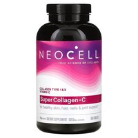 Препарат для суставов и связок Neocell Super Collagen + Vitamin C, 360 таблеток
