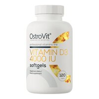 Витамины и минералы OstroVit Vitamin D3 4000 IU, 120 капсул
