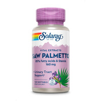 Натуральная добавка Solaray Saw Palmetto 160 mg, 120 капсул