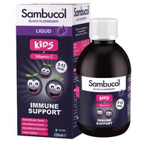 Натуральная добавка Sambucol Black Elderberry For Kids, 230 мл