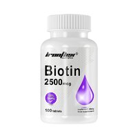 Витамины и минералы IronFlex Biotin 2500 mcg, 100 таблеток