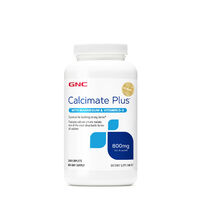 Витамины и минералы GNC Calcimate Plus Magnesium &amp; Vitamin D-3 800mg, 240 каплет