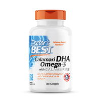 Жирні кислоти Doctor's Best Calamari DHA Omega-3, 180 капсул