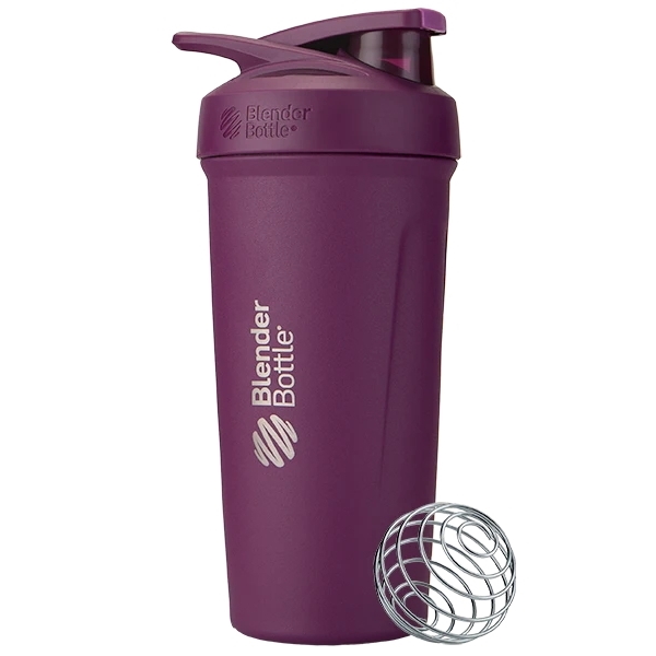 Шейкер BlenderBottle Strada Steel, 710 мл, Plum