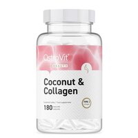 Препарат для суставов и связок OstroVit Coconut &amp; Collagen, 180 капсул