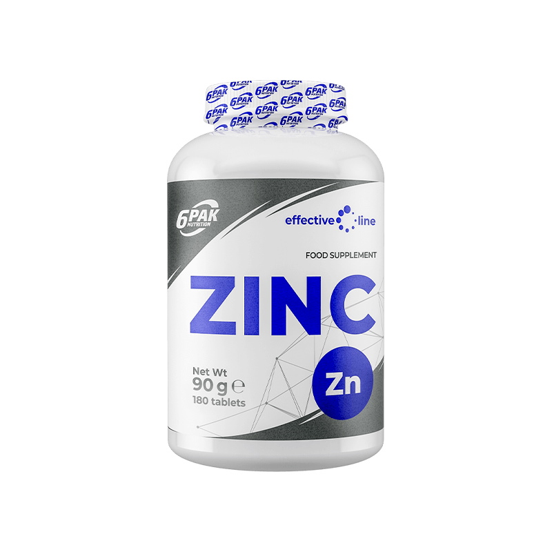 Витамины и минералы 6PAK Nutrition Zinc, 180 таблеток