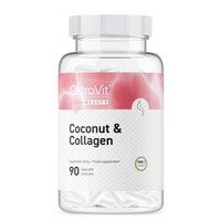 Препарат для суставов и связок OstroVit Coconut &amp; Collagen, 90 капсул