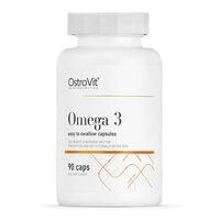 Жирні кислоти OstroVit Omega 3 Easy to Swallow, 90 капсул